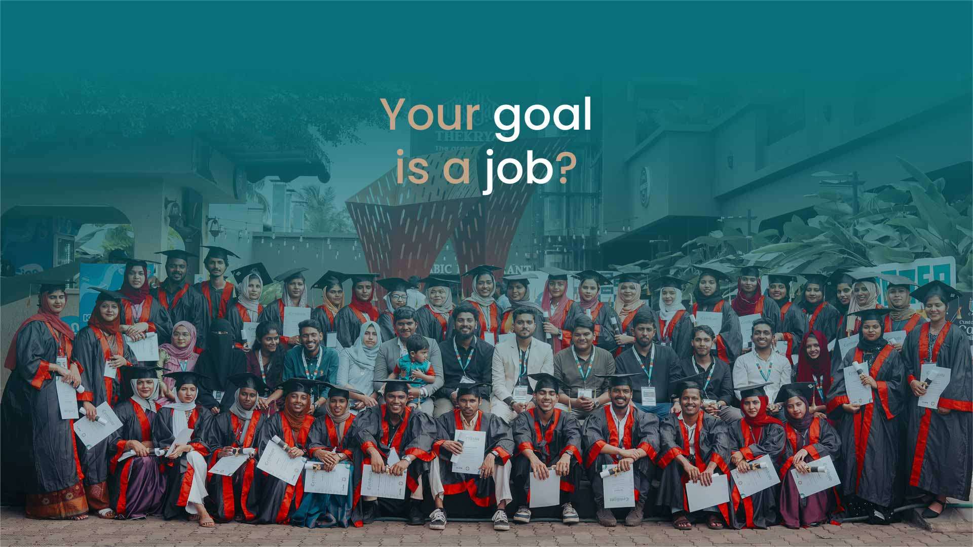 About us graduation image : Graduation ceremony of students from the best diploma course 
institute in Kottakkal, Perinthalmanna, Malappuram, celebrating their achievements with 
certificates and caps 